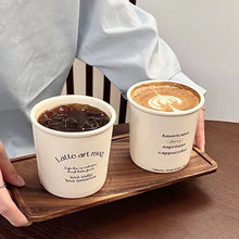 Load image into Gallery viewer, Paper Cup Shaped Ceramic Mug 紙コップ型セラミックカップ
