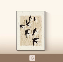 Load image into Gallery viewer, Persimmon Decorative Painting 柿のインテリア絵画｜壁アート
