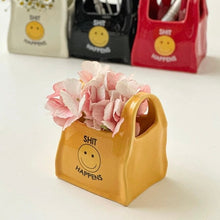 Load image into Gallery viewer, Ceramic Mini Tote Storage セラミックミニトート型収納
