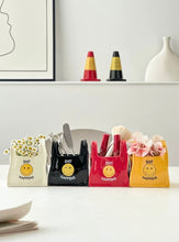 Load image into Gallery viewer, Ceramic Mini Tote Storage セラミックミニトート型収納
