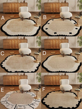 Load image into Gallery viewer, Noir Petal Rug ノワールペタル ラグ
