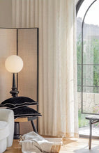 Load image into Gallery viewer, 【オーダー可】Vintage Fern Relief Voile Curtain ヴィンテージフェルンレリーフカーテン
