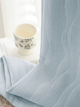 Load image into Gallery viewer, 【オーダー可】Wave Mist Chenille Curtainシェニール水波織遮光カーテン
