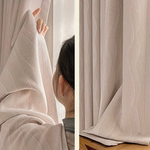 Load image into Gallery viewer, 【オーダー可】Wave Mist Chenille Curtainシェニール水波織遮光カーテン
