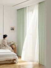 Load image into Gallery viewer, 【オーダー可】Wave Mist Chenille Curtainシェニール水波織遮光カーテン
