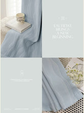 Load image into Gallery viewer, 【オーダー可】Wave Mist Chenille Curtainシェニール水波織遮光カーテン

