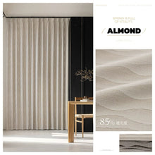 Load image into Gallery viewer, 【オーダー可】Wave Mist Chenille Curtainシェニール水波織遮光カーテン
