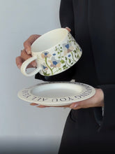 画像をギャラリービューアに読み込む, Lily Flora Cup &amp; Saucer スズランフローラ カップ＆ソーサー
