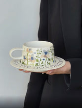 画像をギャラリービューアに読み込む, Lily Flora Cup &amp; Saucer スズランフローラ カップ＆ソーサー
