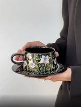 画像をギャラリービューアに読み込む, Lily Flora Cup &amp; Saucer スズランフローラ カップ＆ソーサー
