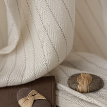Load image into Gallery viewer, 【オーダー可】Cashmere Stripe Sheer Curtain カシミアタッチストライプシアー
