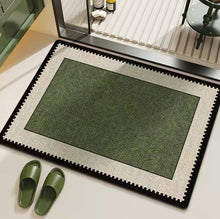 画像をギャラリービューアに読み込む, Olive Vintage Diatomite Mat オリーブ珪藻土マット
