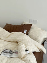画像をギャラリービューアに読み込む, Barn Dot Crinkle Bedding Set バンドットくしゅくしゅ寝具カバーセット
