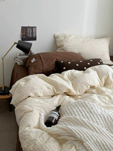 画像をギャラリービューアに読み込む, Barn Dot Crinkle Bedding Set バンドットくしゅくしゅ寝具カバーセット

