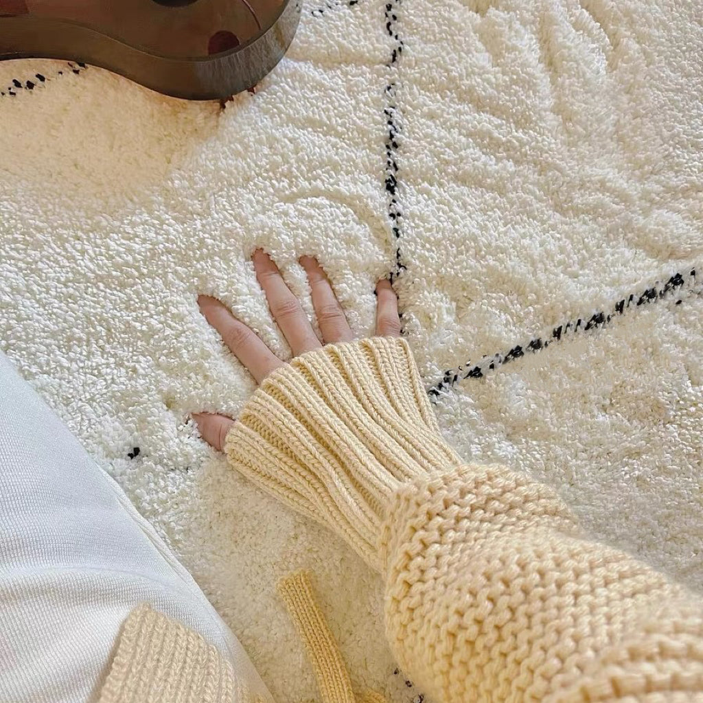 六畳の憩 Beni Ouarain Style Rug ベニワレン柄ラグ