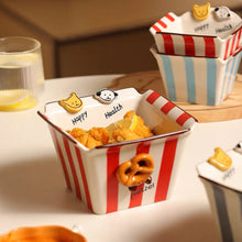 Load image into Gallery viewer, Button Puppy Snack Bowl レトロわんこのおやつボウル
