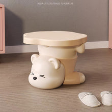 Load image into Gallery viewer, Bear Low Stool/Bedside Table ベアスツール/ベッドサイドテーブル
