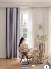 画像をギャラリービューアに読み込む, 【オーダー可】 Nightveil Chenille Dim-Out Curtain 静寂シェニールの高遮光カーテン
