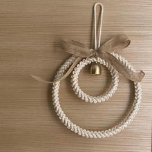 Load image into Gallery viewer, Handwoven Round Wind Chime 手編みのラウンドチャイム
