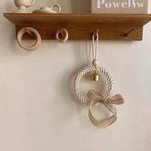 Load image into Gallery viewer, Handwoven Round Wind Chime 手編みのラウンドチャイム

