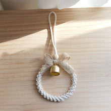 Load image into Gallery viewer, Handwoven Round Wind Chime 手編みのラウンドチャイム
