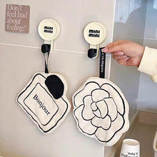 画像をギャラリービューアに読み込む, French-Style Hanging Hand Towel フレンチ風ハンドタオル3種
