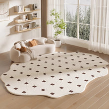 Load image into Gallery viewer, Creamy Irregular Modern Carpet クリーミーモダン不規則ラグ
