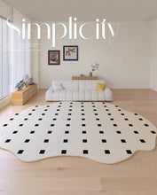 Load image into Gallery viewer, Creamy Irregular Modern Carpet クリーミーモダン不規則ラグ
