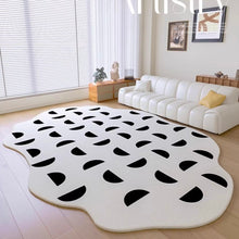 Load image into Gallery viewer, Creamy Irregular Modern Carpet クリーミーモダン不規則ラグ
