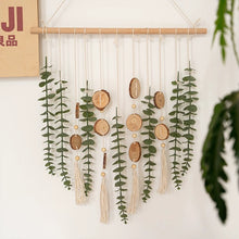Load image into Gallery viewer, Eucalyptus Wood Wall Hanging ユーカリと木のウォールデコ
