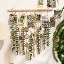 Load image into Gallery viewer, Eucalyptus Wood Wall Hanging ユーカリと木のウォールデコ

