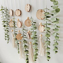 Load image into Gallery viewer, Eucalyptus Wood Wall Hanging ユーカリと木のウォールデコ
