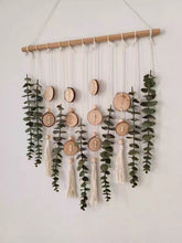 Load image into Gallery viewer, Eucalyptus Wood Wall Hanging ユーカリと木のウォールデコ
