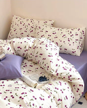 画像をギャラリービューアに読み込む, Little Cherry Bedlinen Set リトルチェリー寝具カバーセット
