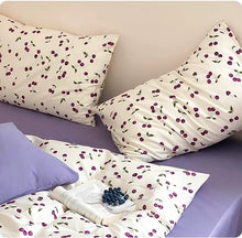 画像をギャラリービューアに読み込む, Little Cherry Bedlinen Set リトルチェリー寝具カバーセット

