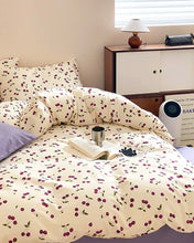 画像をギャラリービューアに読み込む, Little Cherry Bedlinen Set リトルチェリー寝具カバーセット
