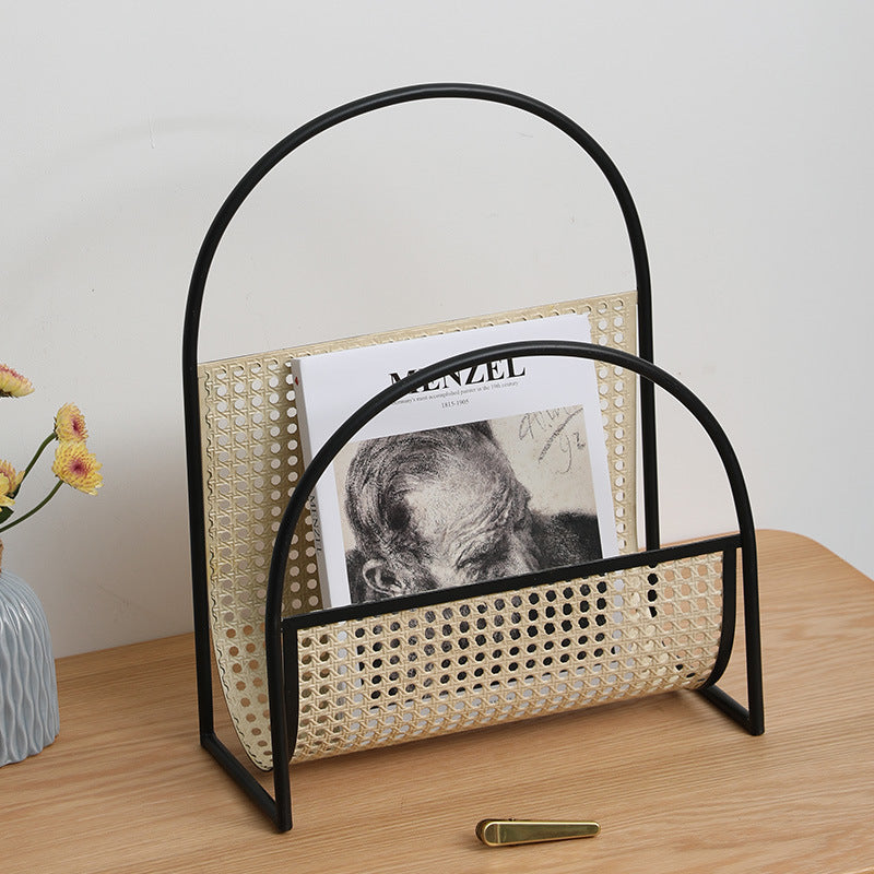 Rattan Design Magazine Rack Ver.2 ラタンデザインのマガジンラックVer.2