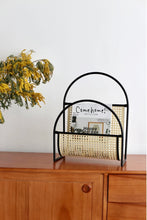 Load image into Gallery viewer, Rattan Design Magazine Rack Ver.2 ラタンデザインのマガジンラックVer.2
