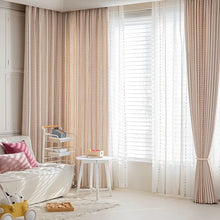 画像をギャラリービューアに読み込む, 【オーダー可】Fair Isle Dopamine Curtain フェアアイル柄ドーパミンカーテン
