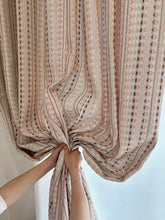 画像をギャラリービューアに読み込む, 【オーダー可】Fair Isle Dopamine Curtain フェアアイル柄ドーパミンカーテン
