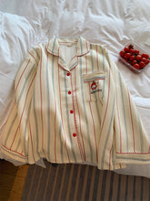 画像をギャラリービューアに読み込む, ゆるかわストライプルームウェア Cute Striped Room Wear Set
