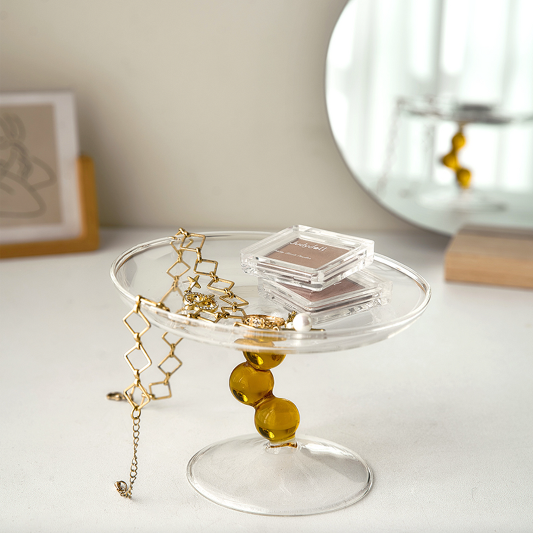Nordic Glass Jewelry Tray ガラストレイ