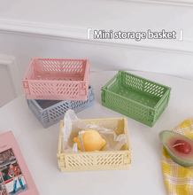 Load image into Gallery viewer, Colorful Storage Baskets 多彩な収納バスケット（7色展開）
