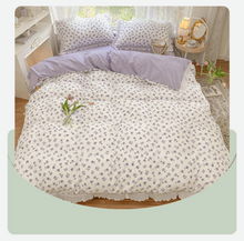 Load image into Gallery viewer, Fresh Floral Bedding Set 春の花寝具カバー3点/4点セット（三色展開）
