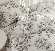 Load image into Gallery viewer, French Flower Painting Bedding Set 花の絵寝具カバー3点/4点セット
