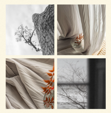 Load image into Gallery viewer, 【オーダー可】Swallow&#39;s Tail Tulle Curtain ツバメの尾レースカーテン
