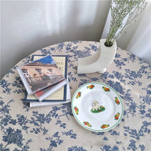 画像をギャラリービューアに読み込む, French Floral Tablecloth フレンチ花柄テーブルクロス
