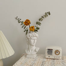 画像をギャラリービューアに読み込む, Nordic Style Portrait Flower Vase 石像花瓶 フラワーベース
