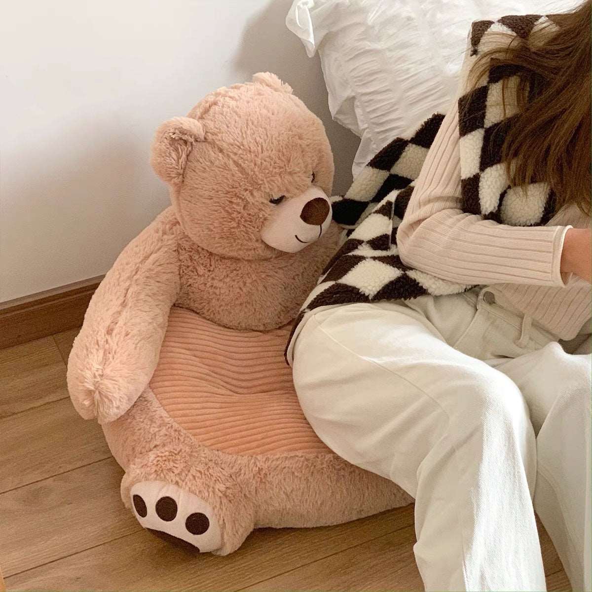 六畳の憩 Bear Fluffy Sofa Chair クマのふわふわソファーチェアー