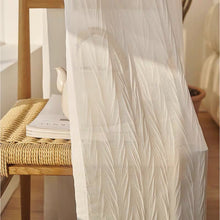 Load image into Gallery viewer, 【オーダー可】Swallow&#39;s Tail Tulle Curtain ツバメの尾レースカーテン
